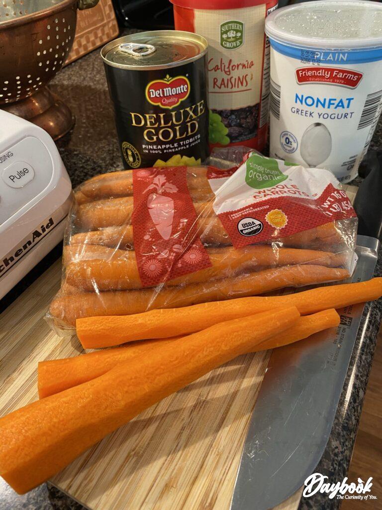 carrot raisin salad ingredients