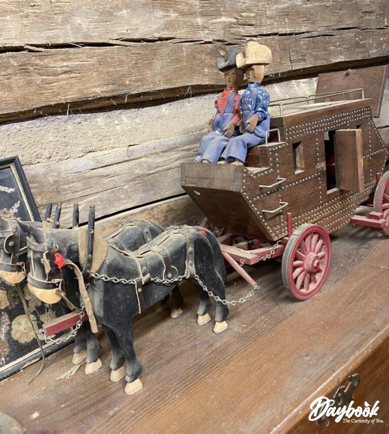 Foxfire Museum miniature wagon display