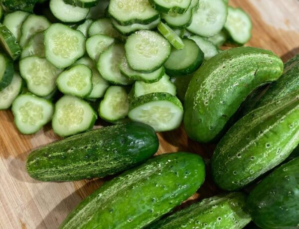 pickling cucumbers whole and sliced