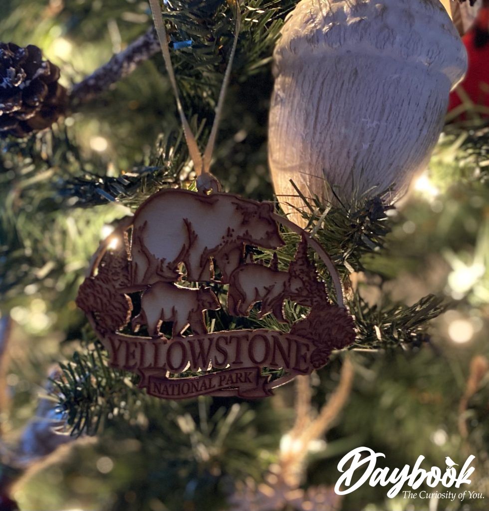 Yellowstone Christmas ornament began to stir the soul