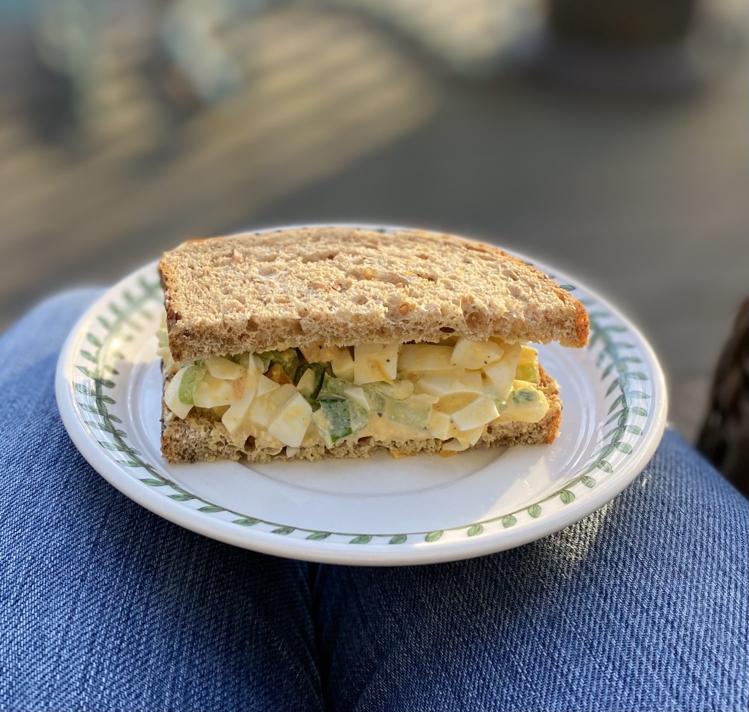 Simple Egg Salad Sandwich - Daybook Blog