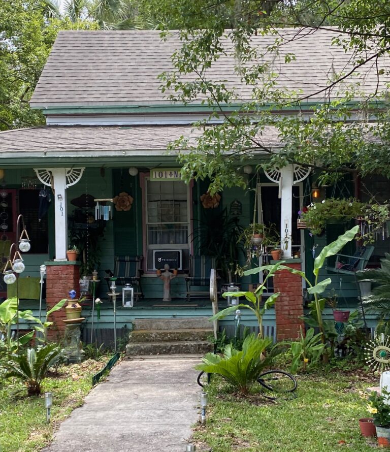 A historic home in Micanopy Florida